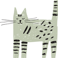 Grafik Katze