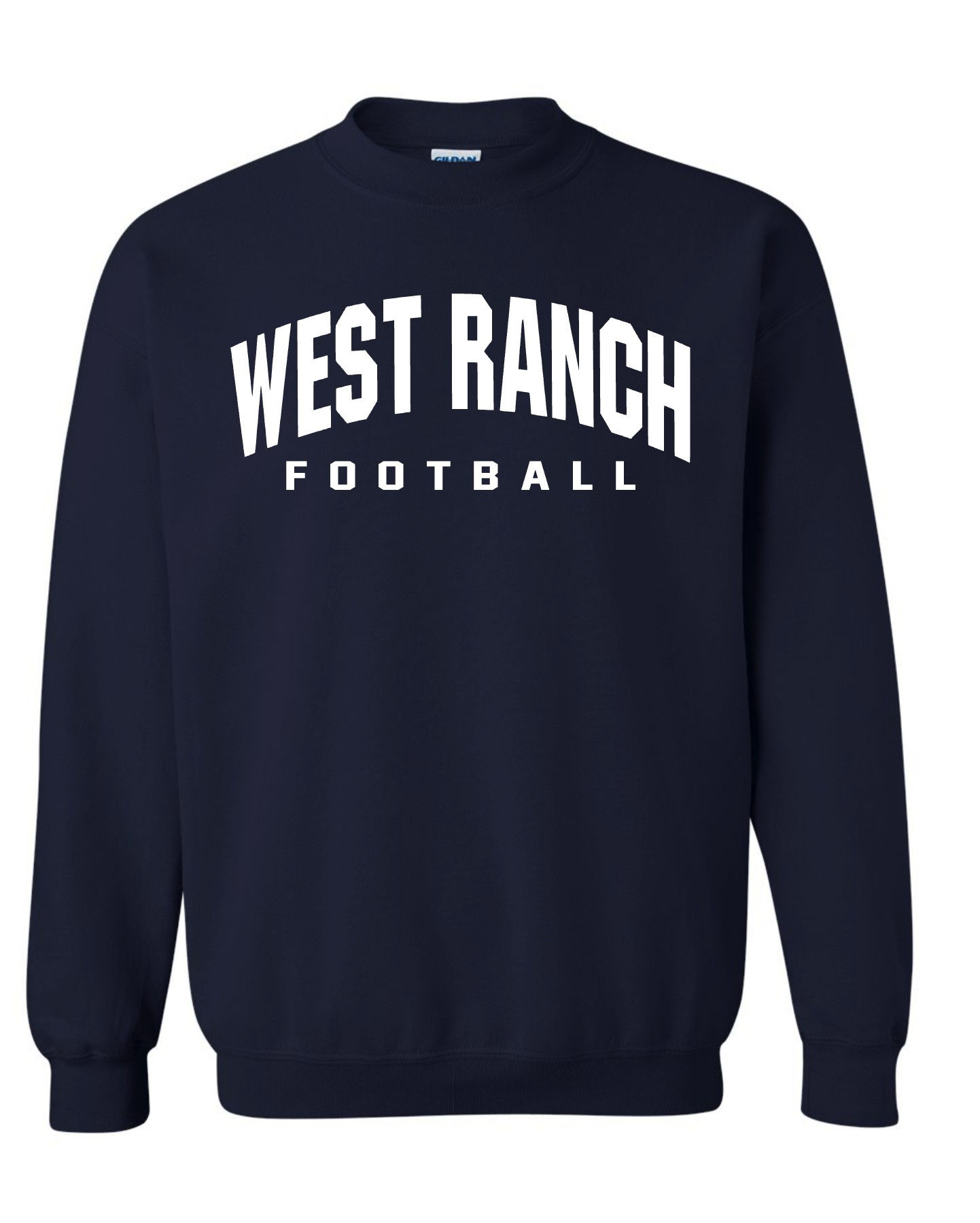 West Ranch Football Crewneck Sweatshirt