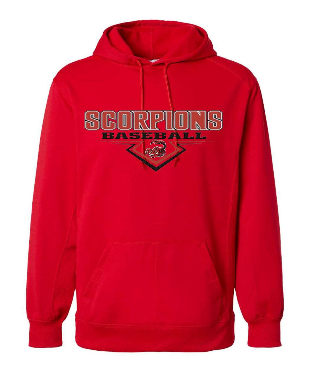 Scorpions Performance Fleece (100% Polyester) Hoodie