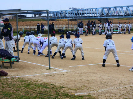 低学年!パワーズさんと合同チーム結成