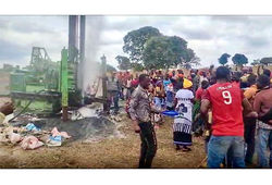 First water well in Iyena, Tanzania!