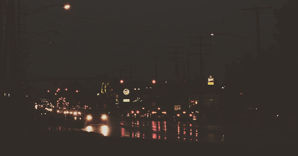 A Damp Evening