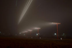 Approaching aircraft to Detroit's runway 4L