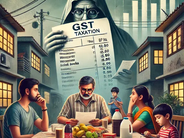 Impact of Taxation on Indian Middle-Class Households: A Study Navigating Through the Struggles Due to Consistent Increase in GST