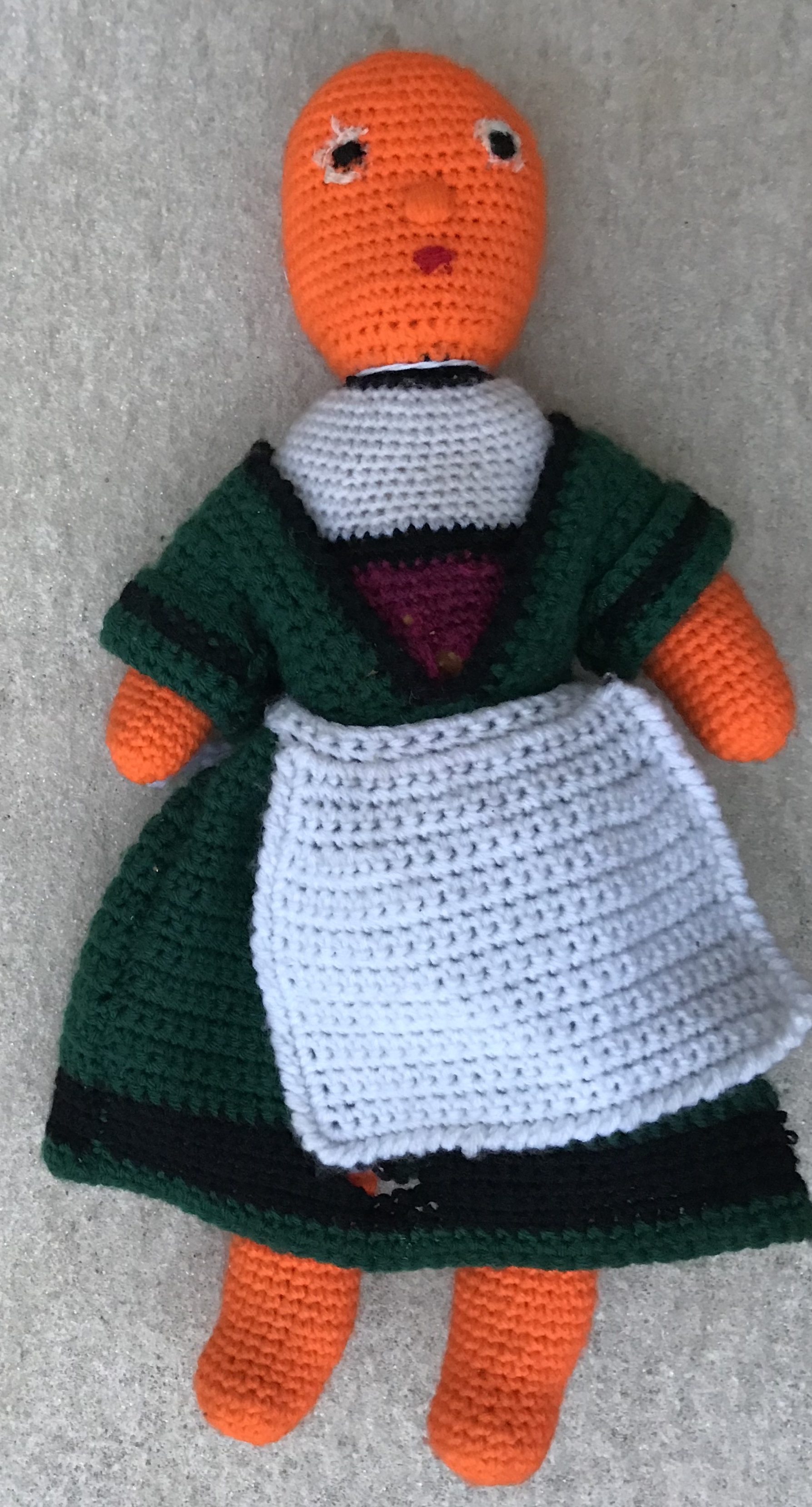 Becassine en tricot