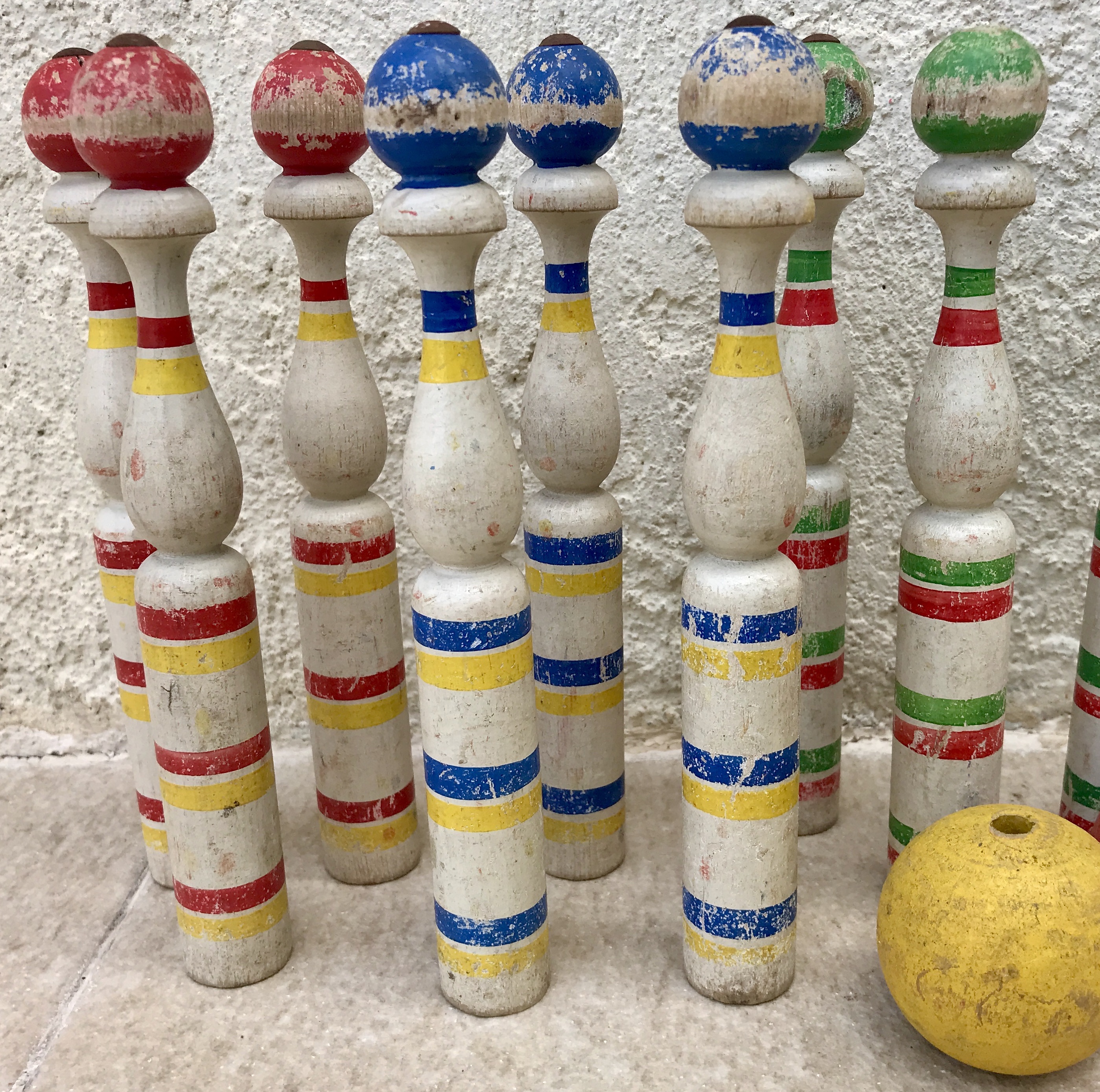 jeu de quilles bois