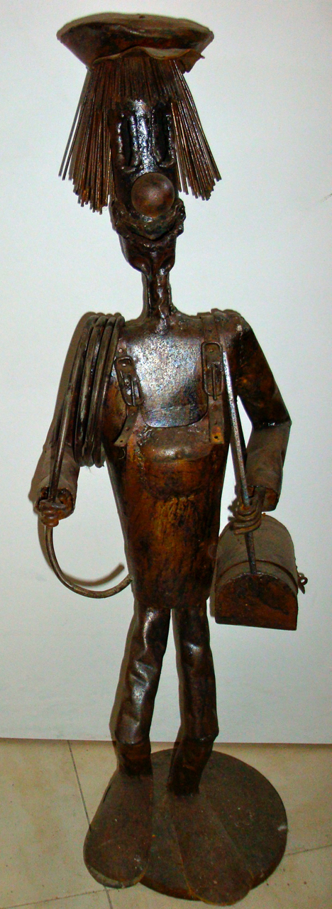 Sculpture du plombier