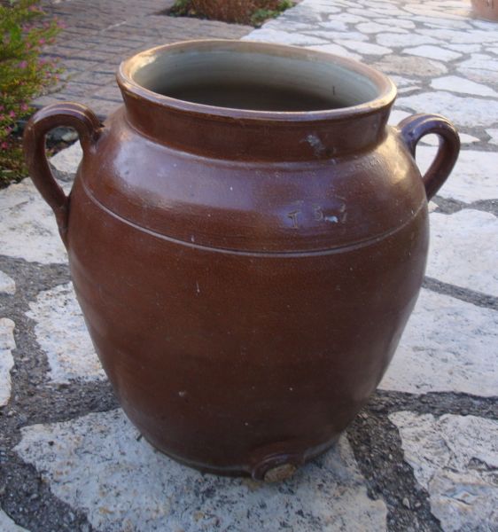 Saloir en gré brun