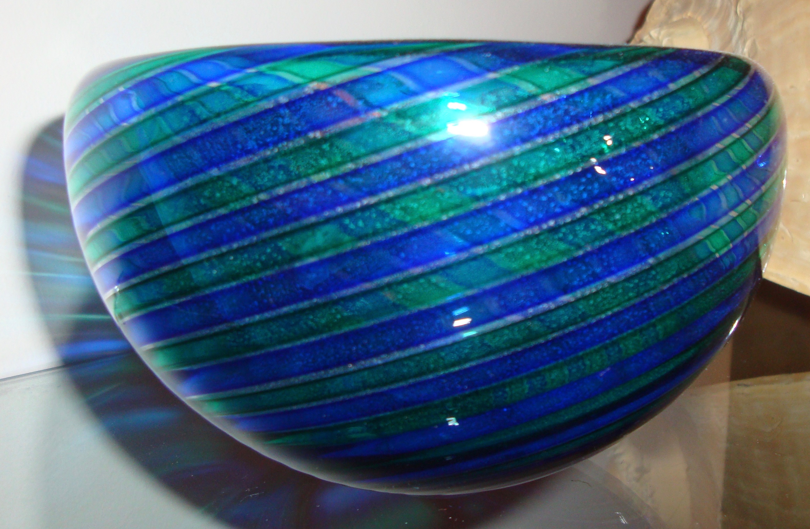 Coupelle en verre de Murano