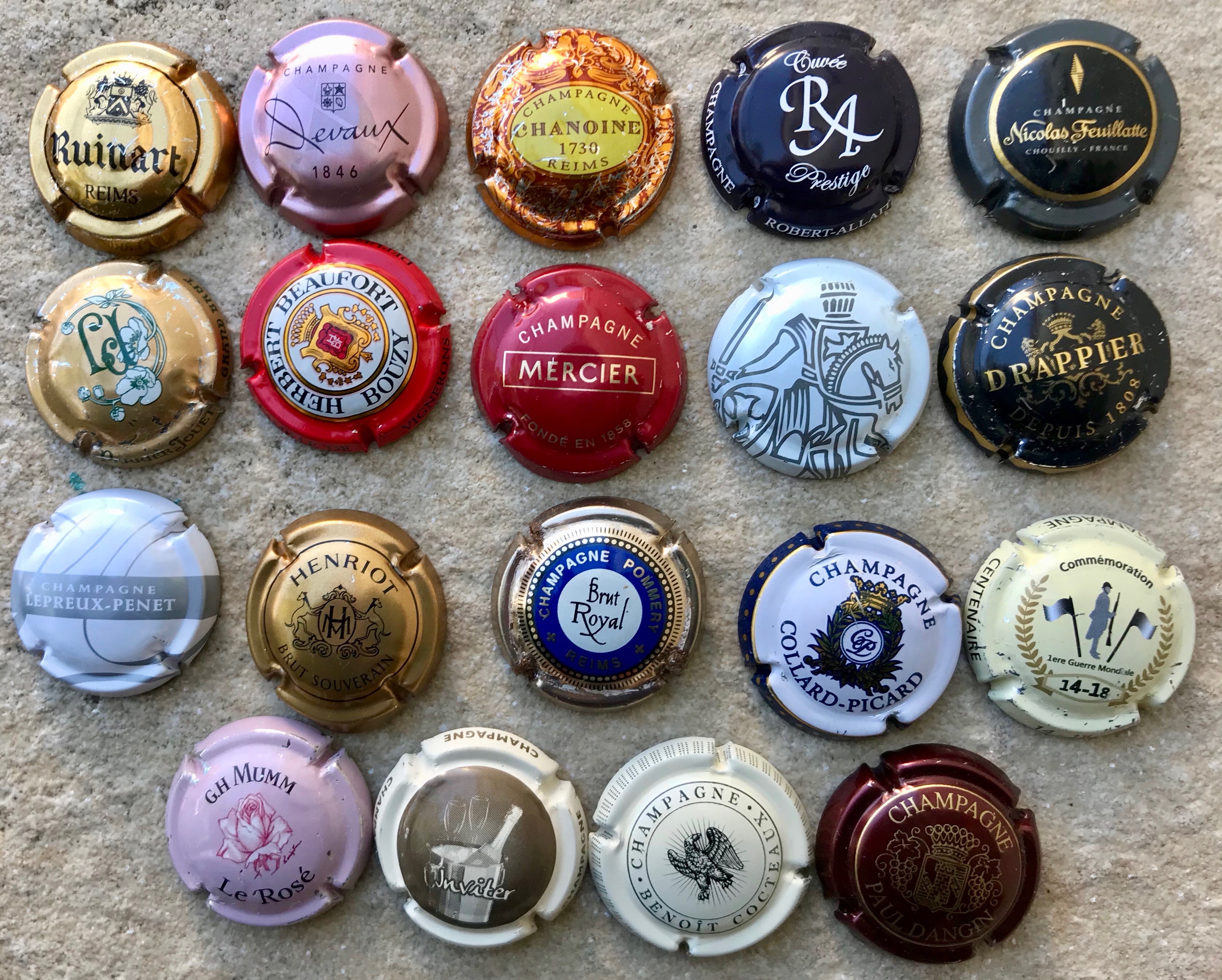 Capsules de champagne