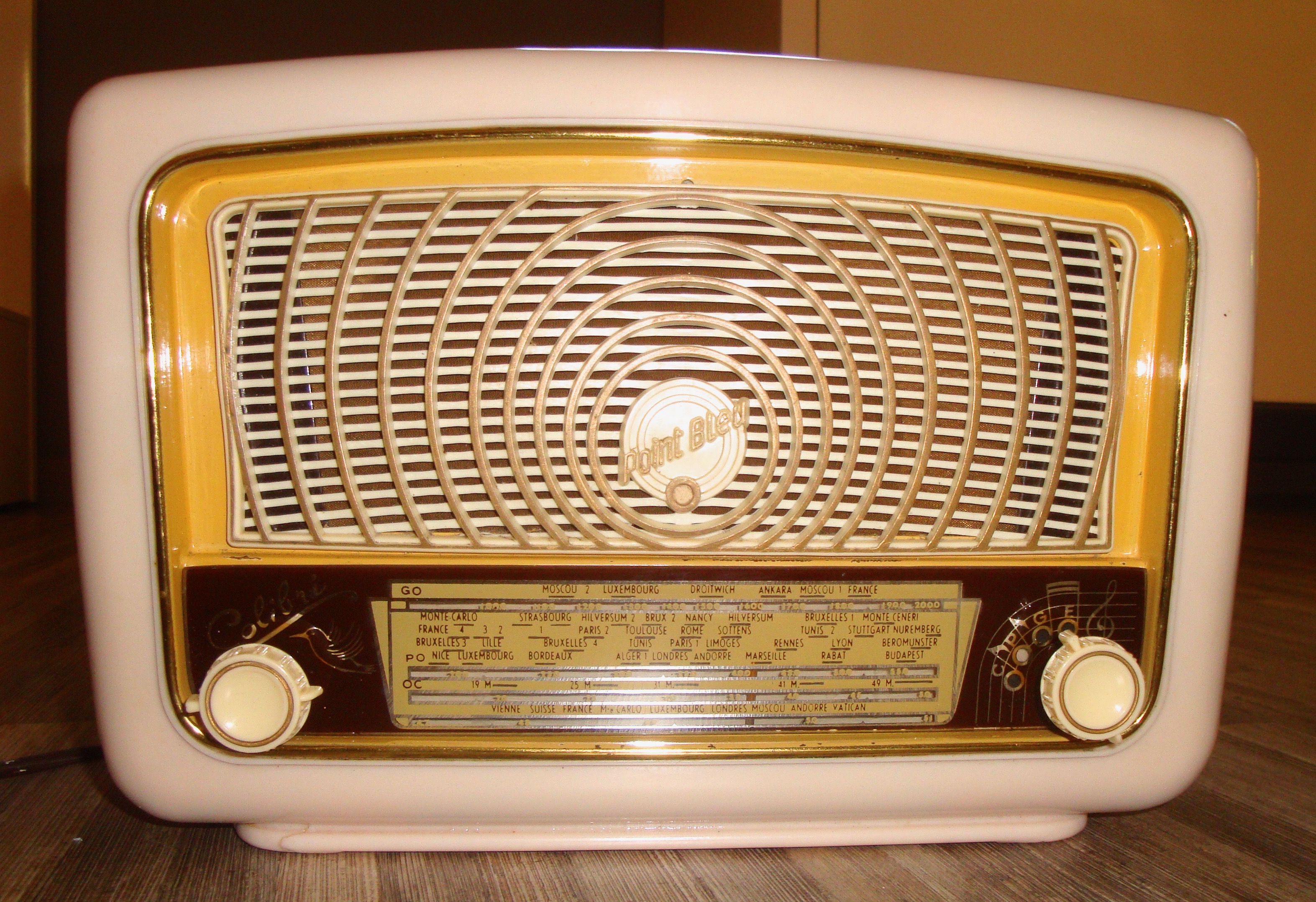 Poste radio TSF Black Punt