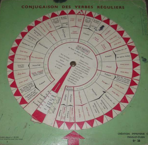 Disque à conjuguer