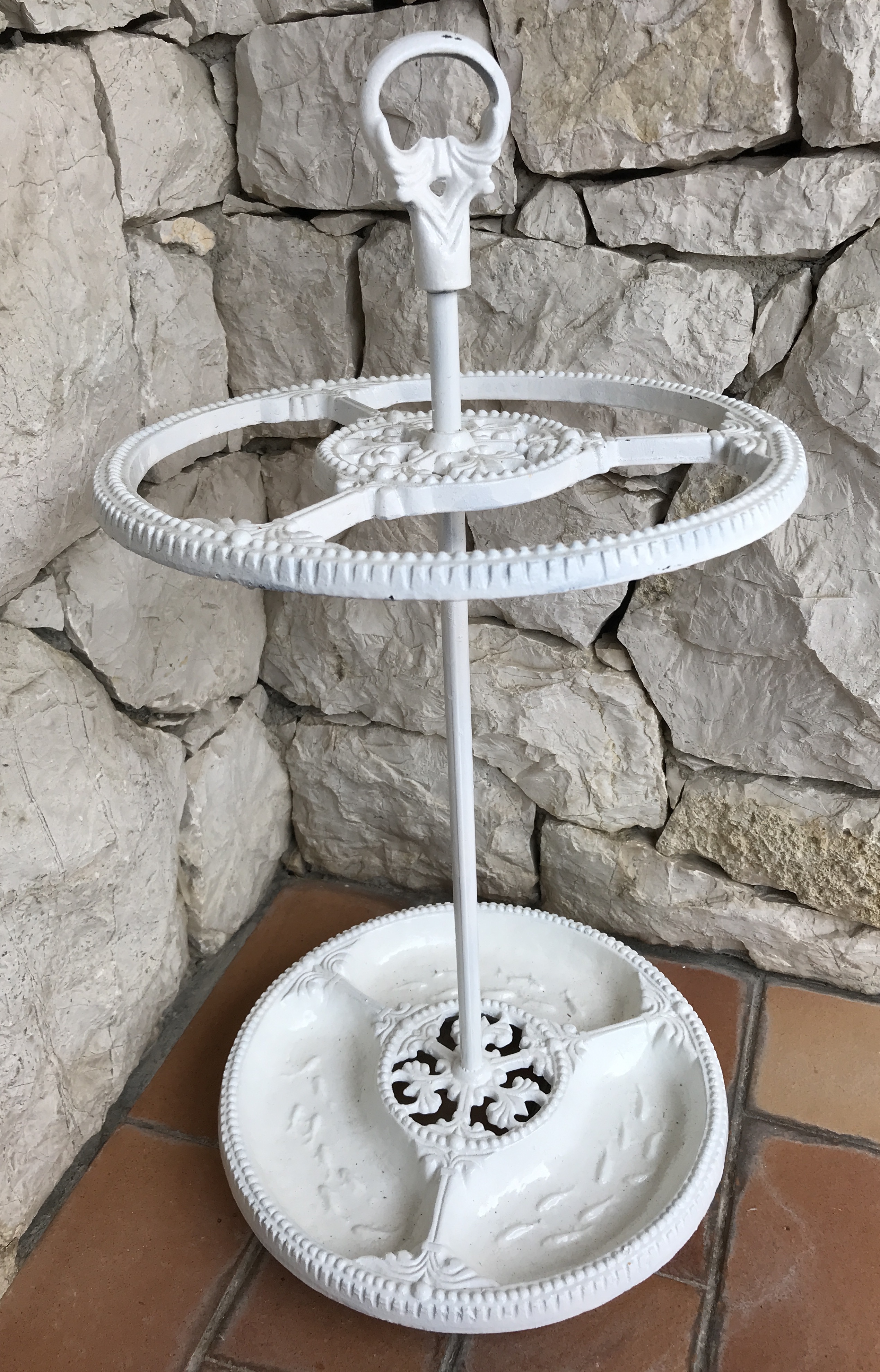 Porte parapluie fonte