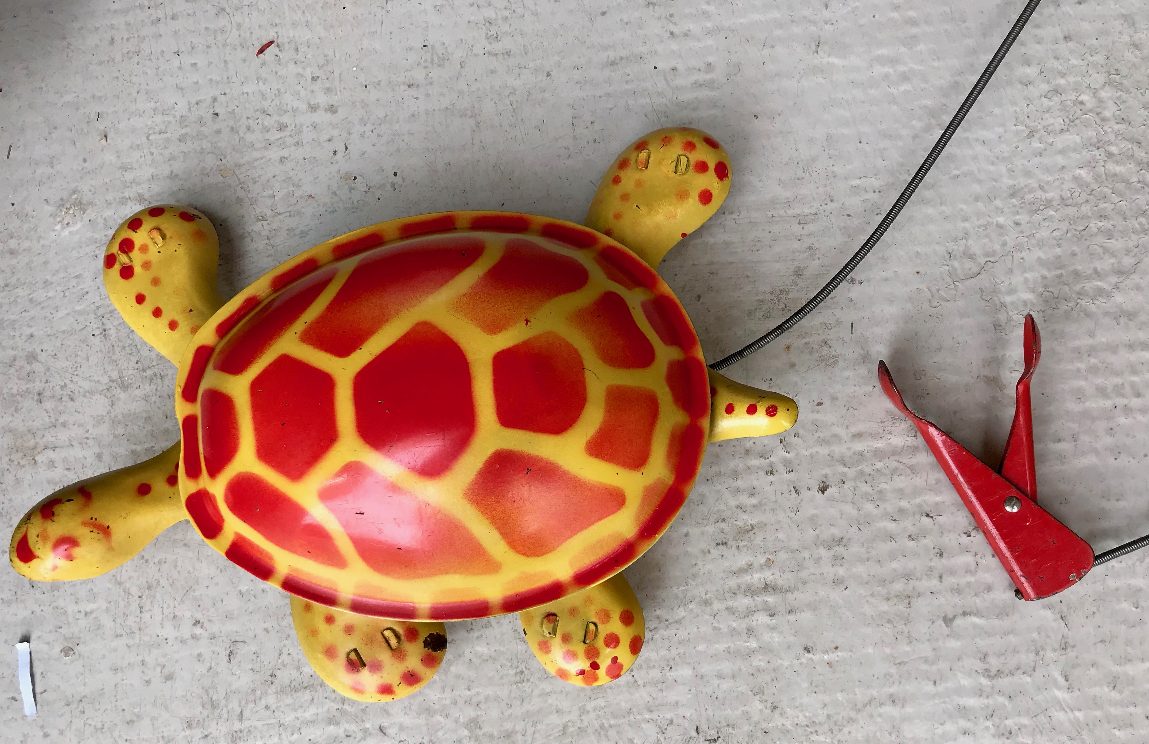 Jouet tortue mécanique