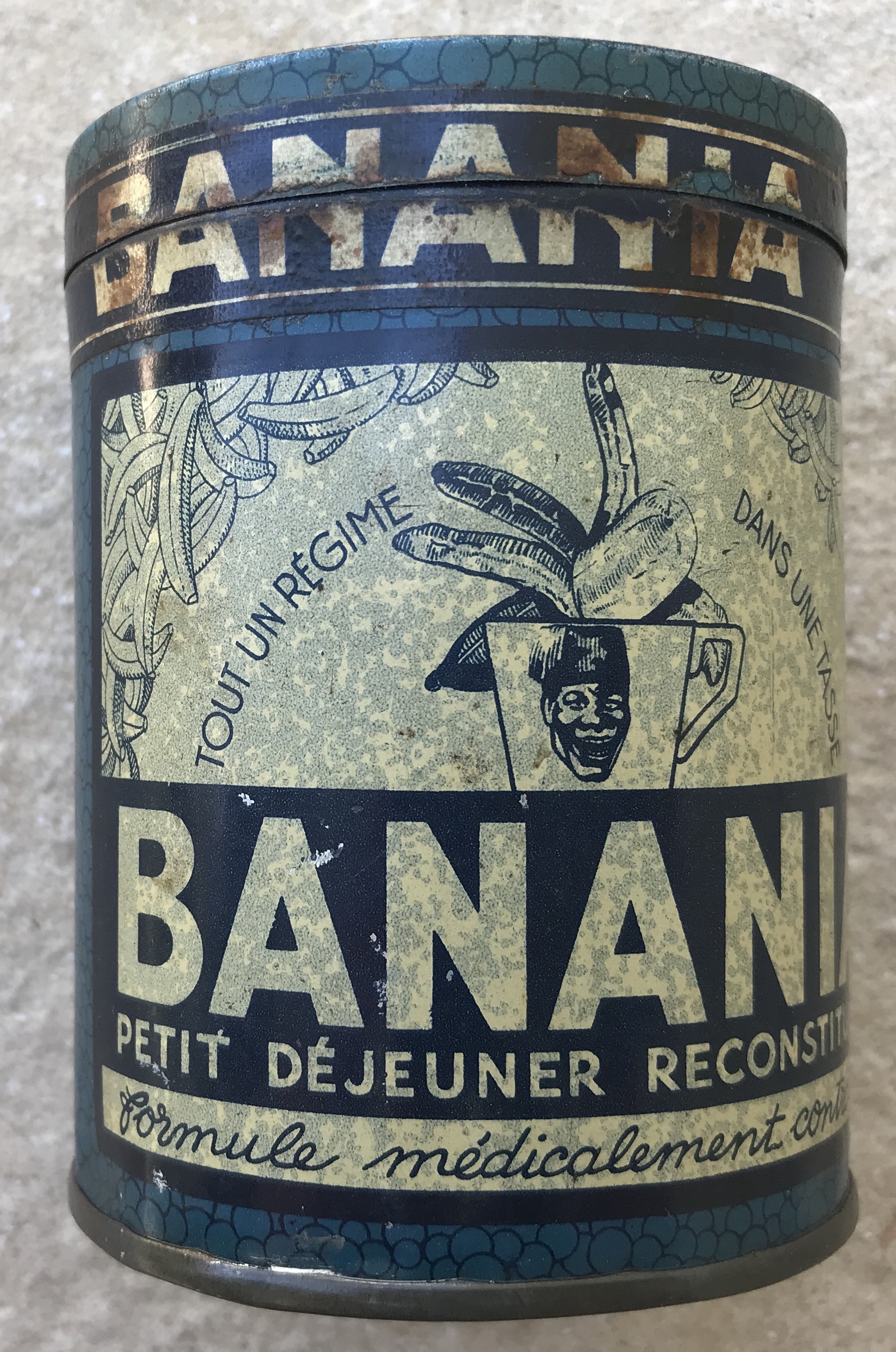 Boite métal Banania