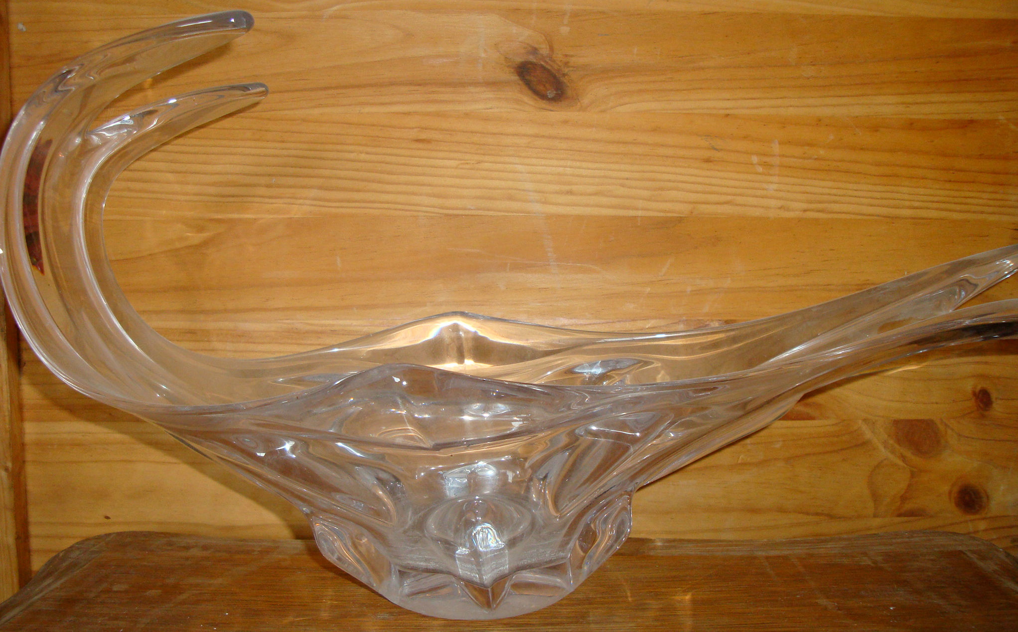 Coupe de fruits design cristallin