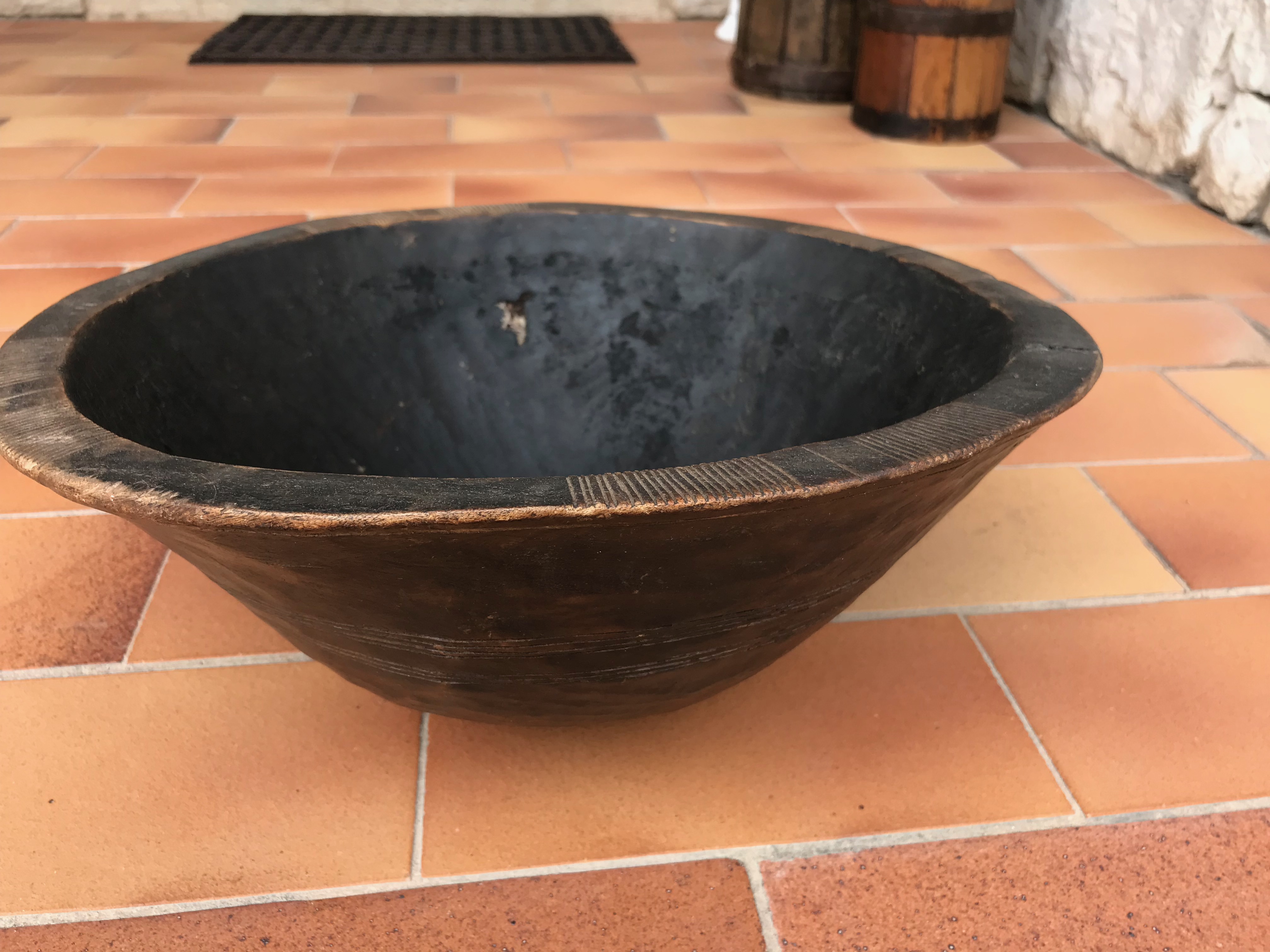 Coupe en bois Sénégal