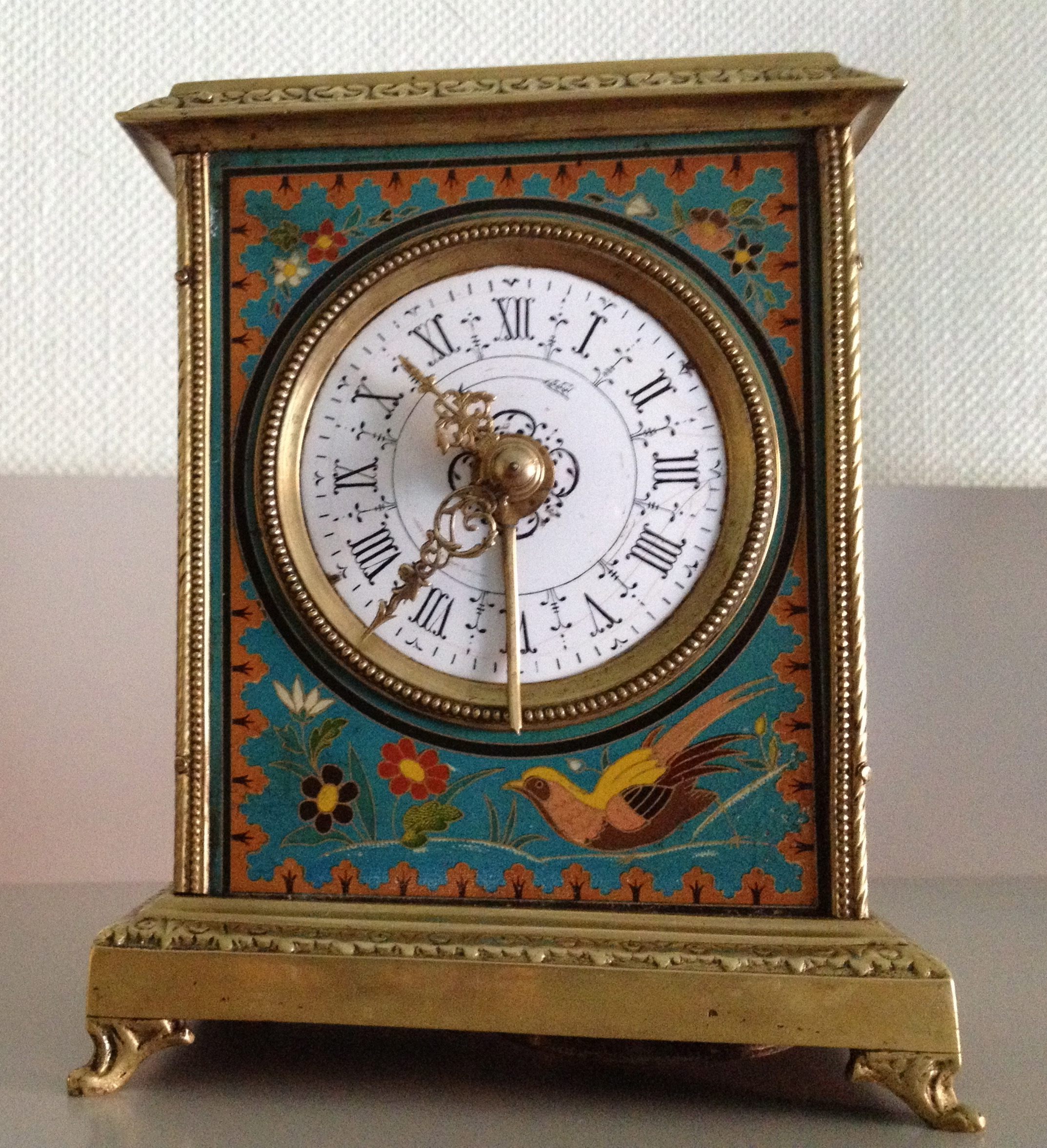 Pendule officier Japy