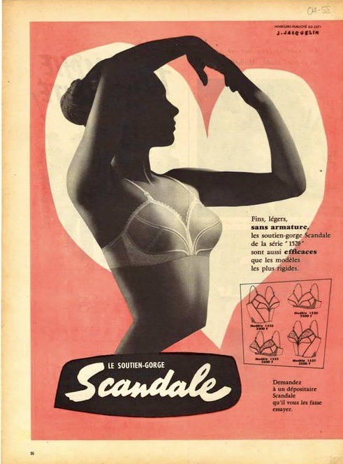 Page publicitaire "Scandale"