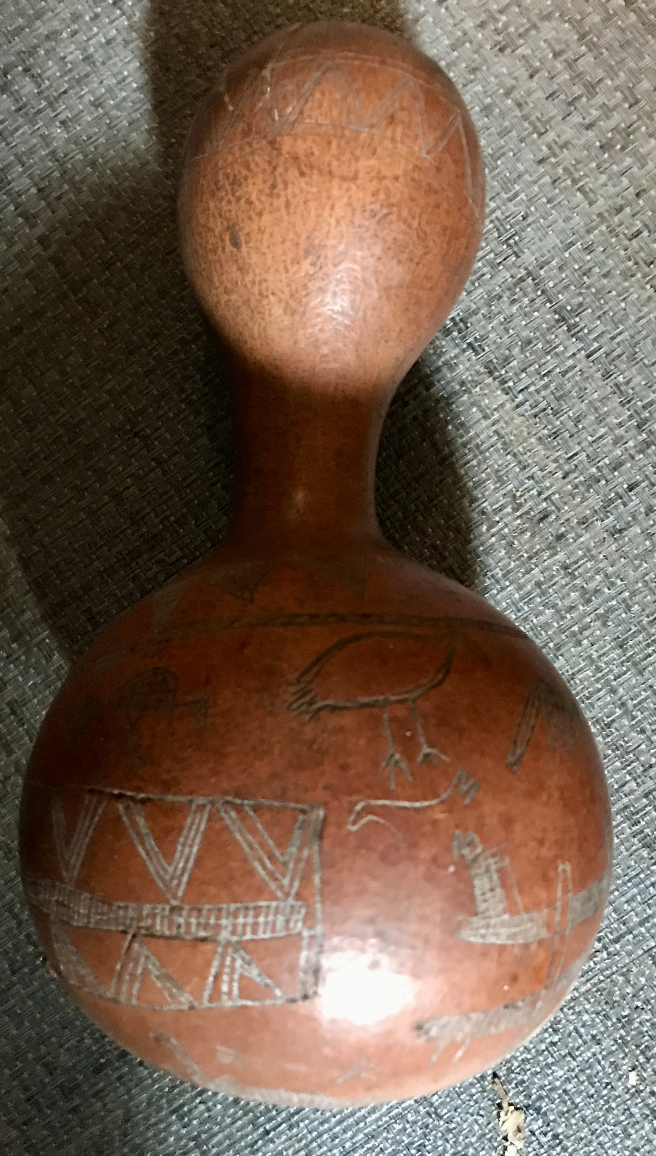 Gougourde décorée