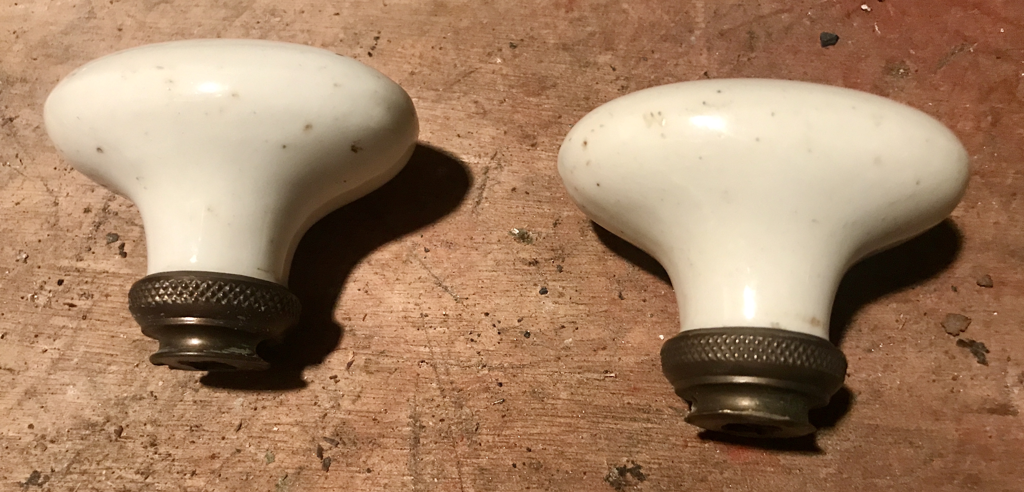 Poignées de porte porcelaine