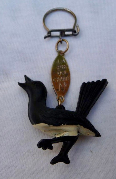 Miniature : Porte clef publicitaire"La pie qui chante"