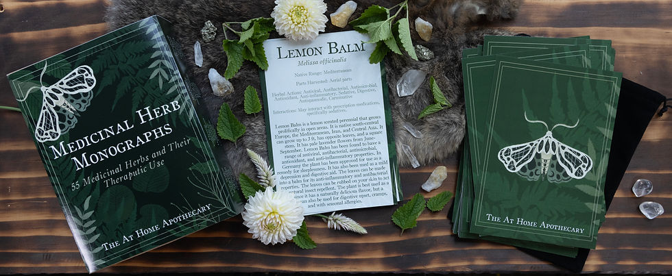 Thumbnail: Medicinal Herb Monograph Flashcards