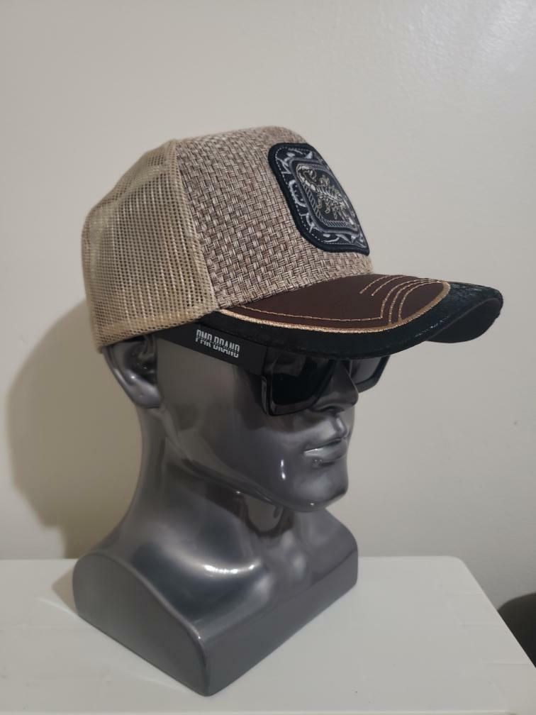 Thumbnail: SCORPION HAT STRAW CAP MESH TRUCKER SNAPBACK MEXICO WESTERN STYLE BASEBALL CAP