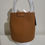 Thumbnail: Small leather tote shoulder bag purse bucket fashion handbag crossbody PMR