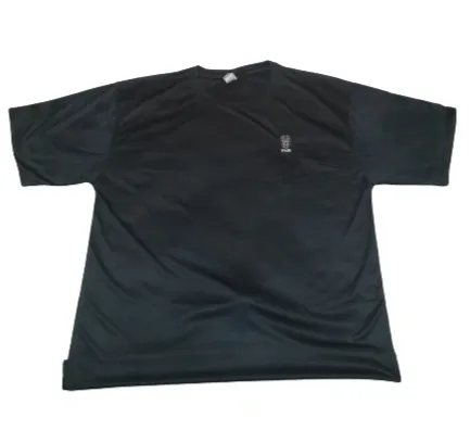 MENS BLACK PMR DOG LOGO SHIRT