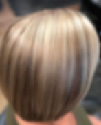 blonde highlights