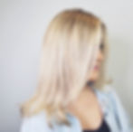blonde hair