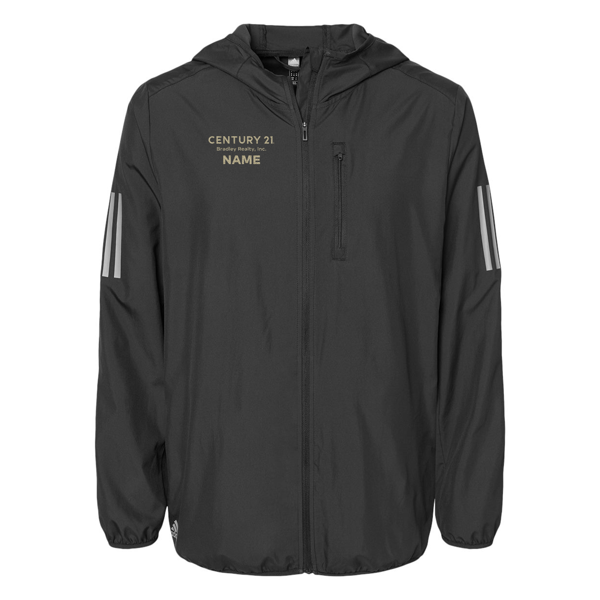 Century 21 Hooded Full-Zip Windbreaker