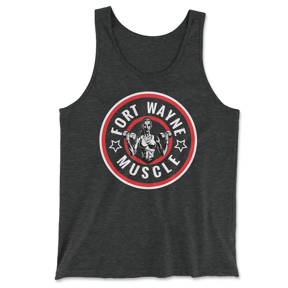 Thumbnail: Fort Wayne Muscle Unisex Jersey Tank