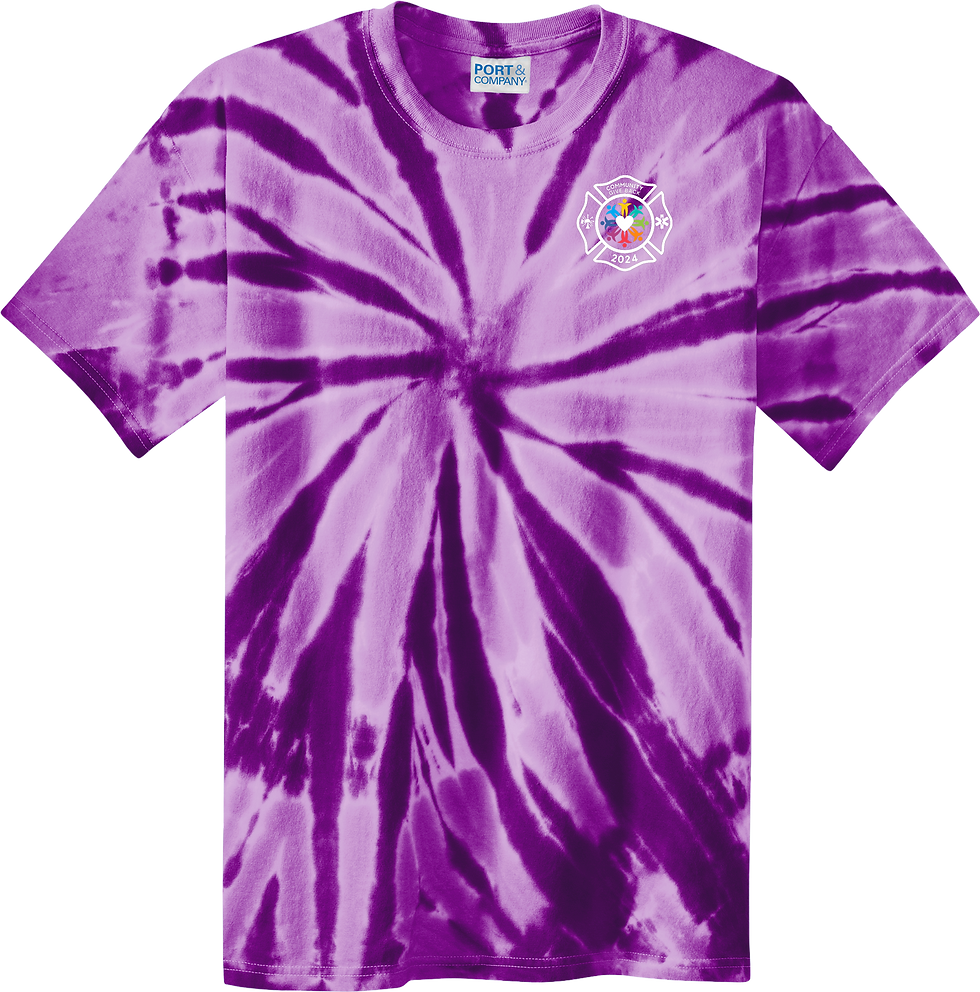 Thumbnail: EAST CENTRAL FIRE AND EMS FUNDRAISER TIE-DYE