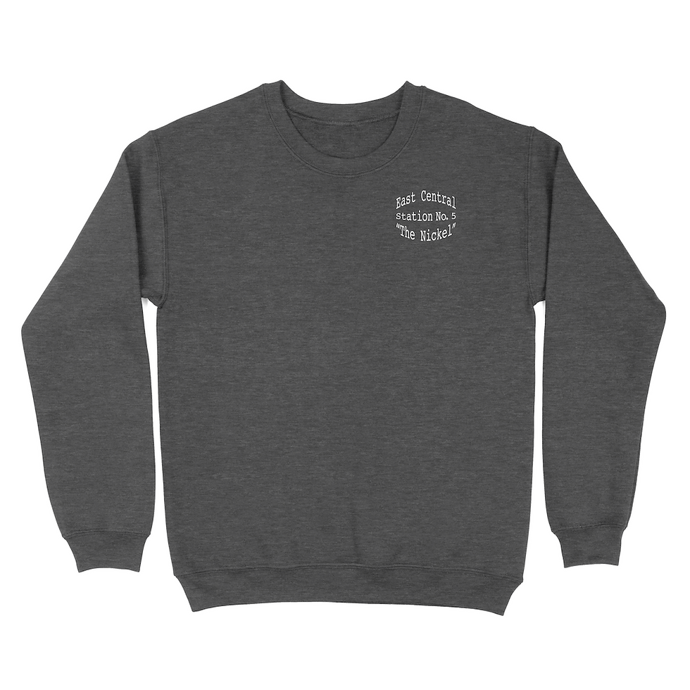 Thumbnail: East Central Fire Department Unisex Core Fleece Crewneck Sweatshirt