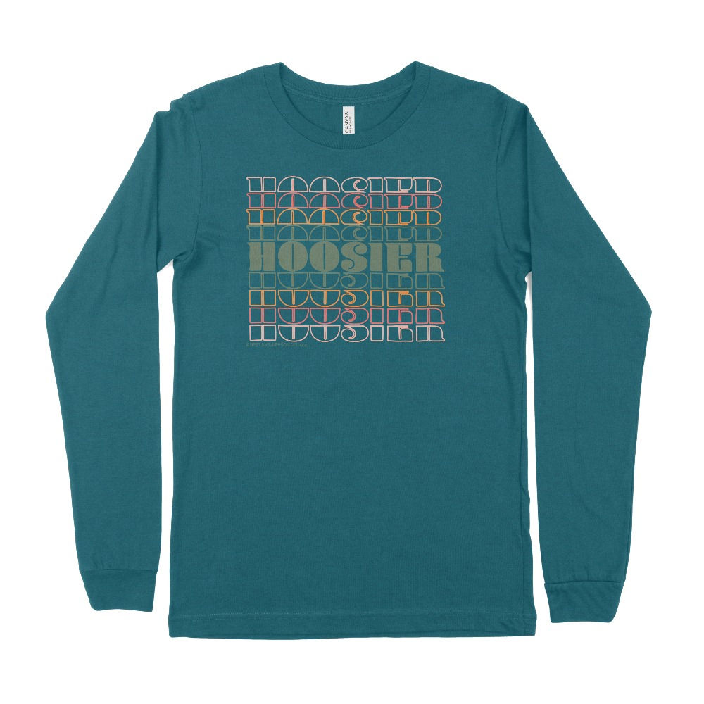 Retro Hoosier Unisex Long Sleeve