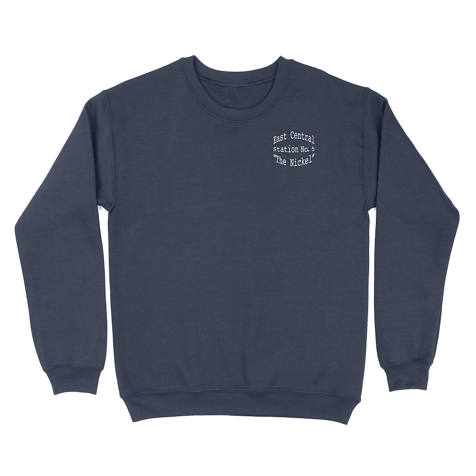 Thumbnail: East Central Fire Department Unisex Core Fleece Crewneck Sweatshirt