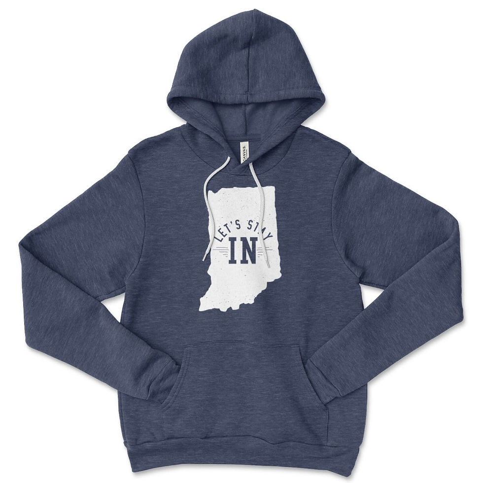Thumbnail: Let's Stay IN Unisex Hoodie
