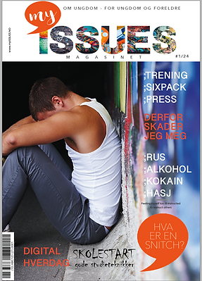 Eksempel forside My ISSUES magasinet