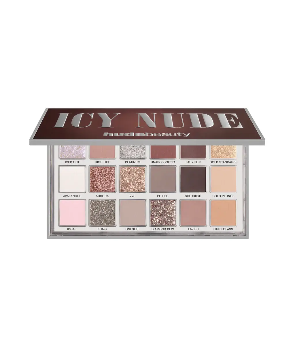 Paleta de sombras Icy Nude HudaBeauty