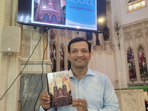 Our new St. Anne’s Parish Hymnal – “REJOICE: Anne-gelic Voices”.