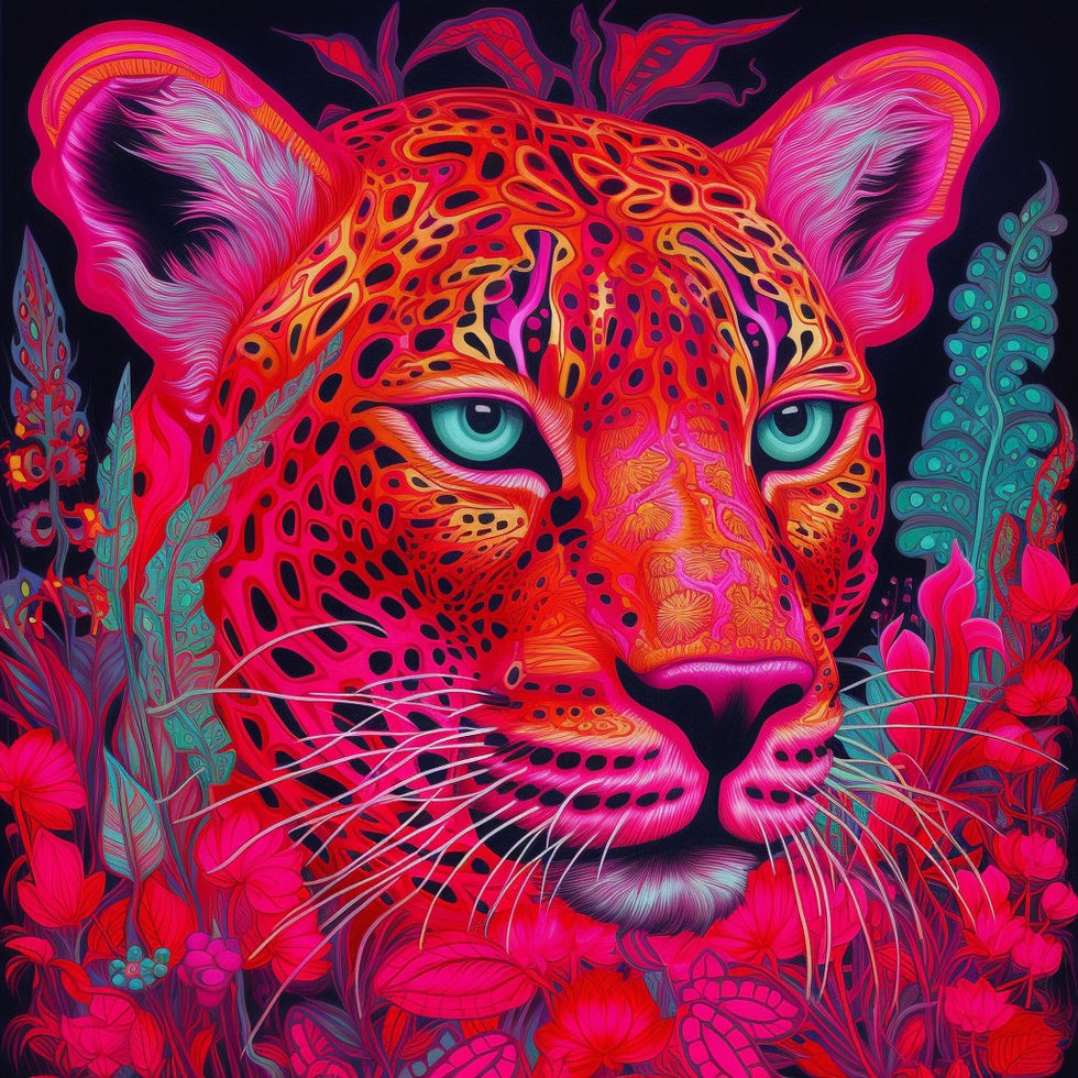 Caro.Arteia_illustrated_psicodelic_jaguar_shot_fluorescent_re_710f7d0e-6e96-4abf-8f76-6729b5f8776d_0
