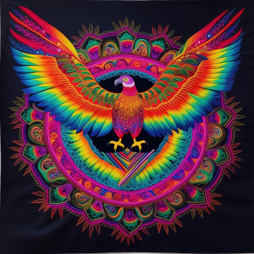 Caro.Arteia_huichol_realistic_falcon_silk_embroidery_vibrant__c7da1e9e-2b74-4d7f-bb14-312a2c68942f_3