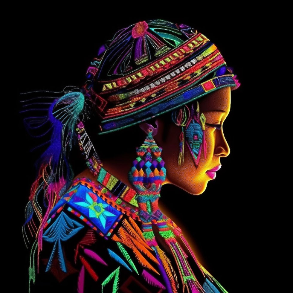Caro.Arteia_huichol_realistic_native_american_woman_silhouette__e8db223e-34bf-460a-bd73-6d74f29c50f4
