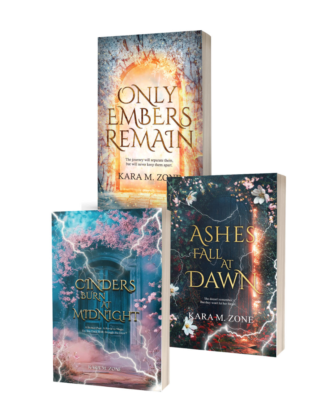 Three Signed Book Bundle