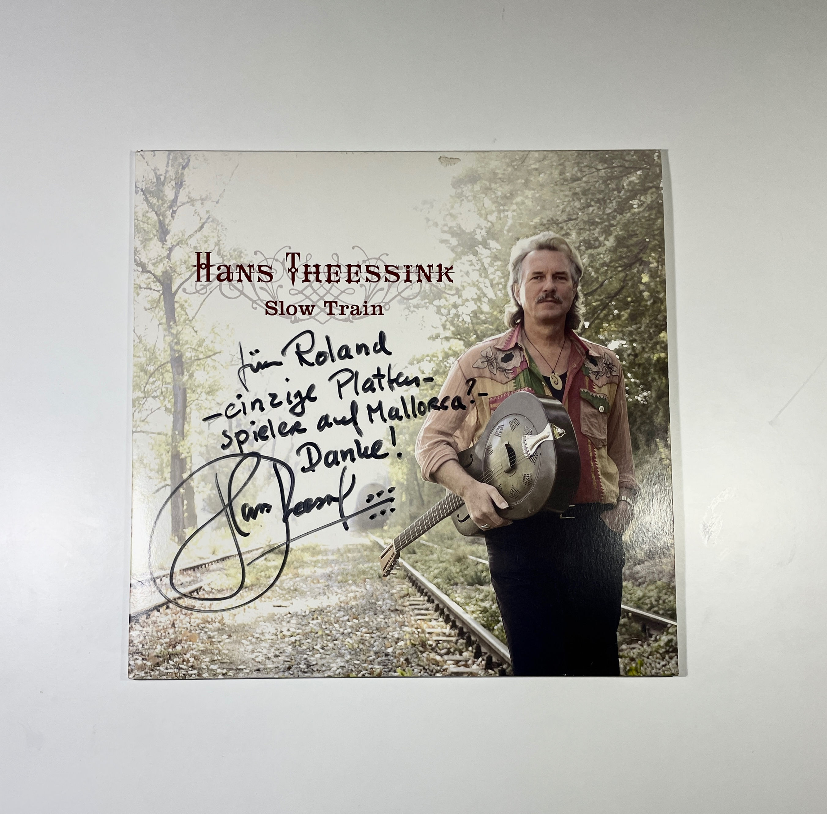 Hans Theessink Autograph