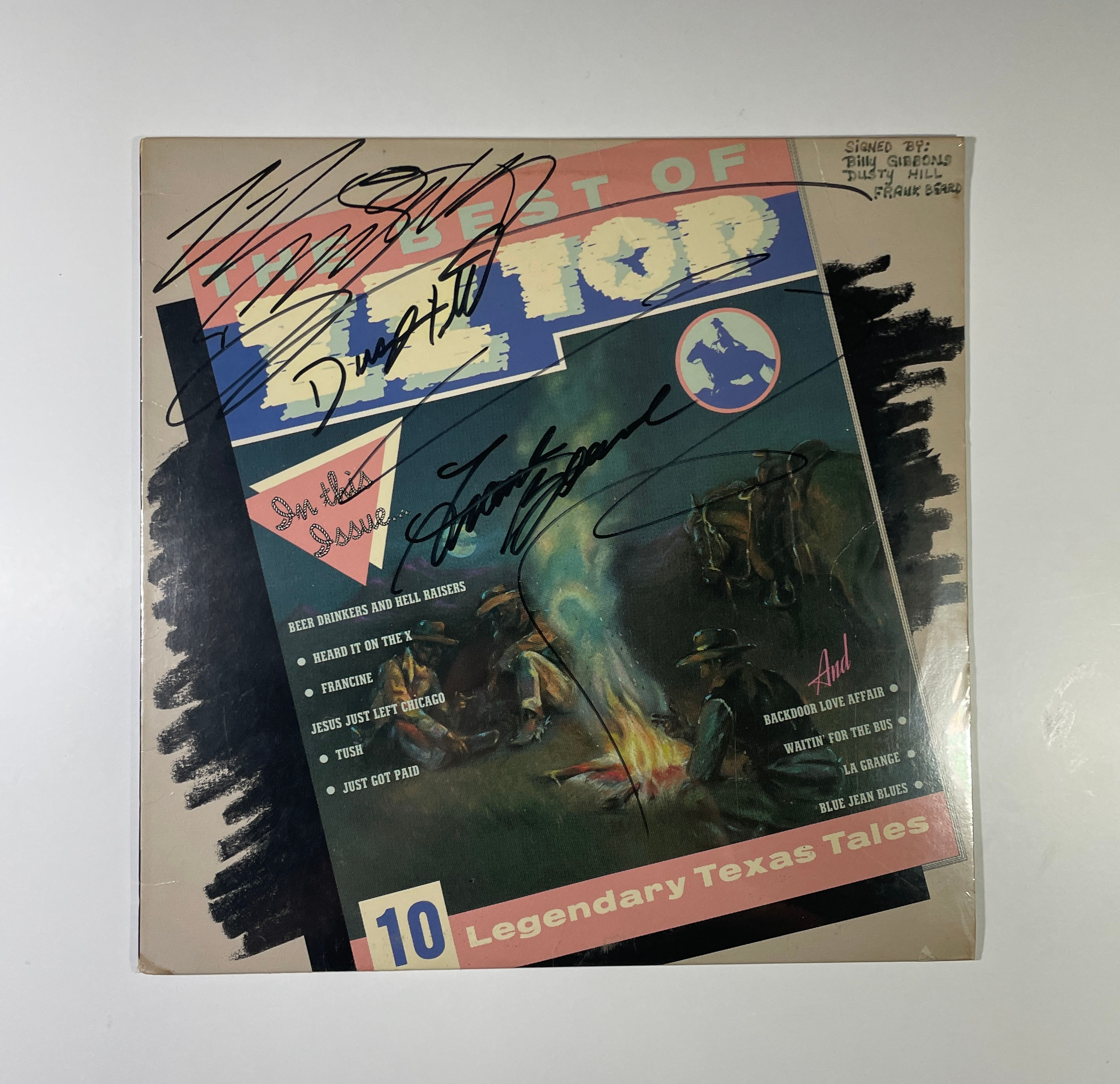 ZZ Top Autograph