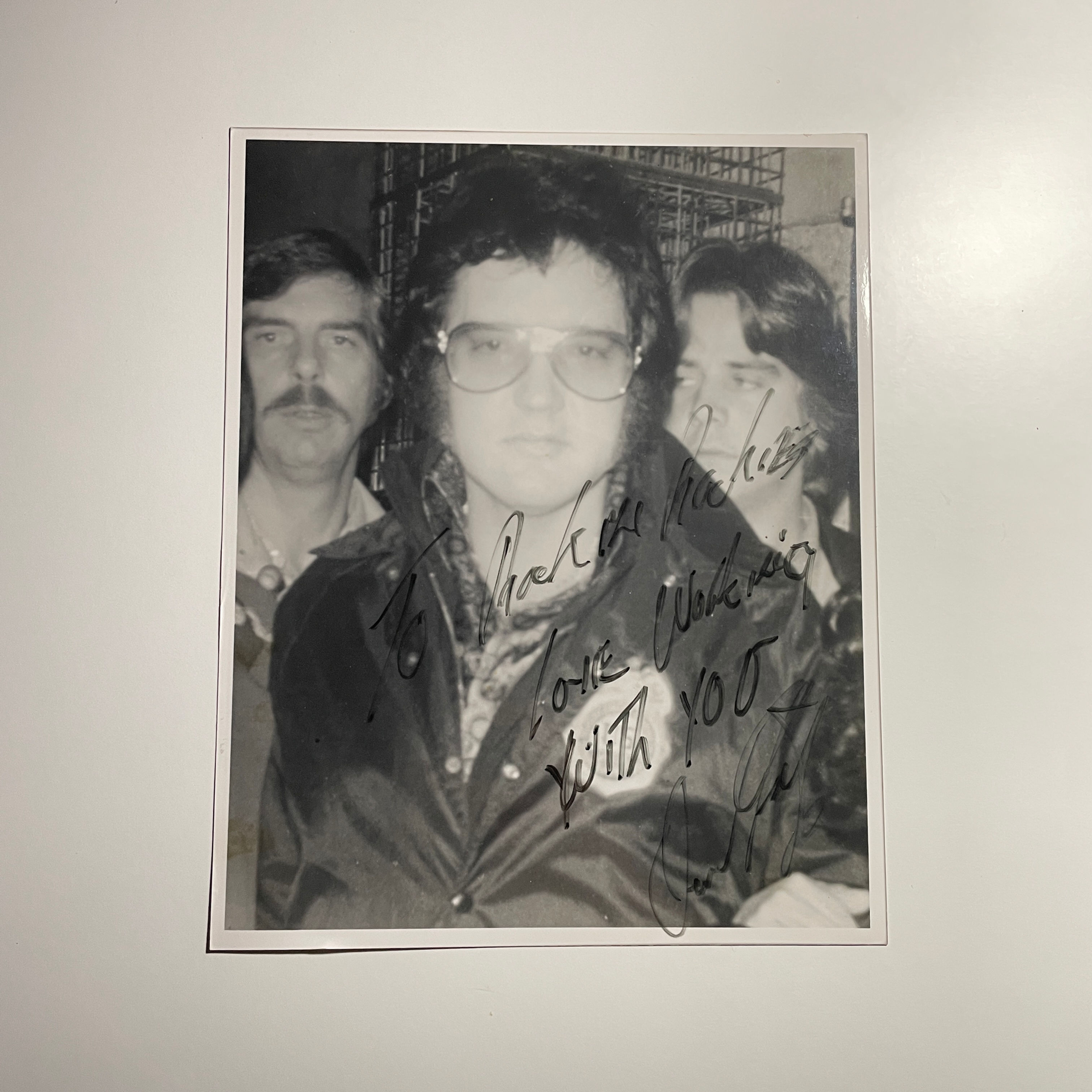 David Stanley Autograph (Elvis Presley)