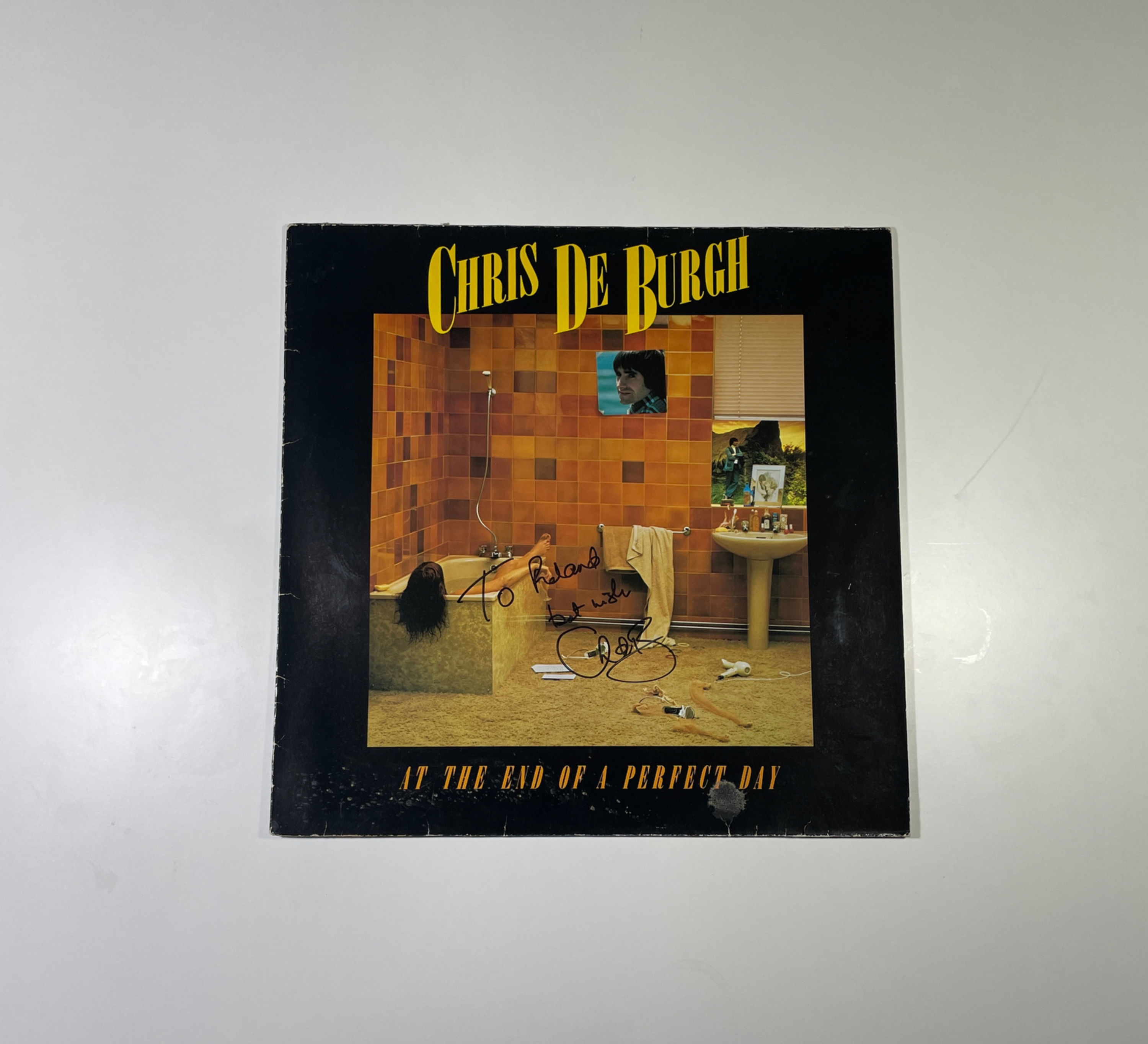 Chris de Burgh Autograph